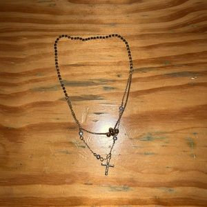 Adjustable Cross bracelet